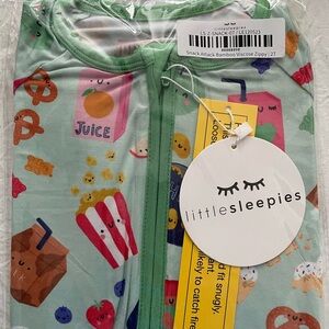 Little Sleepies- Snack Attack Zippy 2T- NWT